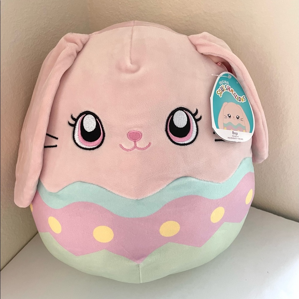 Squishmallow 12” Bop Bunny in Easter Egg 2022 Soft Anime Plush Toy,NWT - Picture 4 of 8